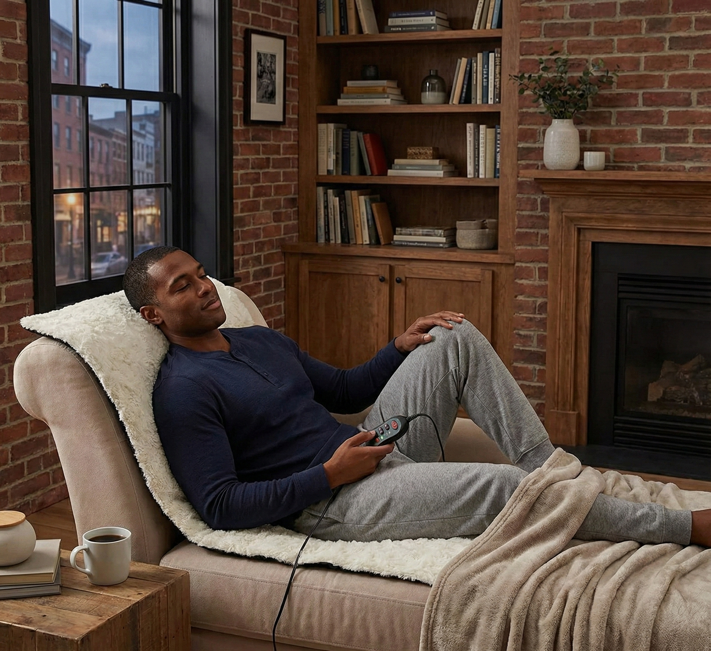 Cama Viajera Masaje Calor y Vibración